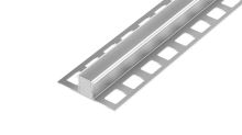 DL8 dilatačná lišta ACARA, hliník + EPDM guma sivá, 16,5 mm, 2,5 m DL8 dilatačná lišta ACARA, hliník + EPDM guma sivá, 16,5 mm, 2,5 m