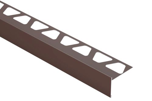 Schlüter-BARA-RT balk. lišta, hliník komaxit sivá metalíza, v: 12 mm, v2: 16 mm, d: 2,5 m