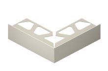 Schlüter-BARA-RT vonkajší roh 90 st., hliník kom. sivá metalíza, v: 30 mm, v2: 35 mm, 1 ks