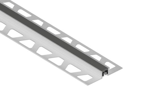 Schlüter-DILEX-AKSN dilatačná lišta, hliník komaxit tmavý antracit, v: 12,5 mm, d: 2,5 m