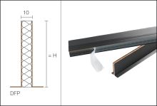 Schlüter-DILEX-DFP dilatačná lišta, PE pena, v: 100 mm, d: 2,5 m (1)