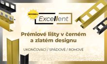 Nové designové lišty EXCELLENT