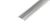 SP29/1 schodová lišta pre pásku 13 mm, hliník elox striebro, 9 mm, 2,5 m