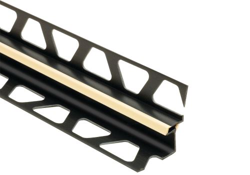 Schlüter-DILEX-EKE lišta pre kútové škáry, PVC svetlo béžová, v: 9 mm, v2: 8 mm, d: 2,5 m