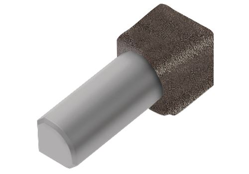 Schlüter-RONDEC-TS vnút. roh k ukonč. lište "C", hliník kom. sv. antracit, v: 8 mm, 1 ks