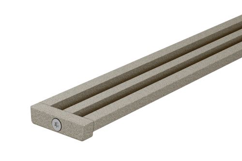 Schlüter-KERDI-LINE-VARIO lineárny žľab, kamenná sivá, v: 8 mm, d: 1,2 m, D10 Wave 34