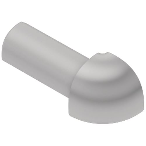 Schlüter-RONDEC-PRO vonkajší roh k ukončovacej lište "C", PVC svetlo sivá, v: 6 mm, 1 ks