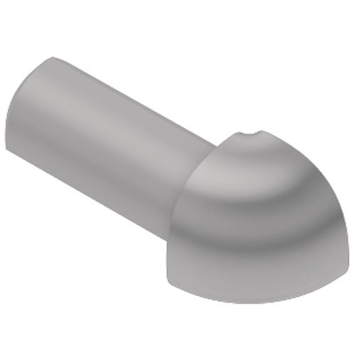 Schlüter-RONDEC-PRO vonk. roh k ukonč. lište "C", PVC pastelovo sivá, v: 12,5 mm, 1 ks