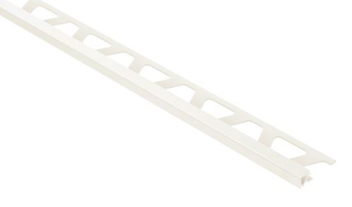 Schlüter-QUADEC-PQ ukončovacia lišta "Q", PVC biela, v: 8 mm, d: 2,5 m