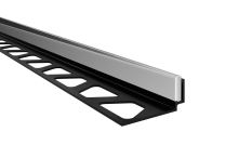 Schlüter-SHOWERPROFILE-SB spádový klin, nerez kartáč V2A, v: 18 mm, v2: 10 mm, d: 2 m Schlüter-SHOWERPROFILE-SB spádový klin, nerez kartáč V2A, v: 18 mm, v2: 10 mm, d: 2 m