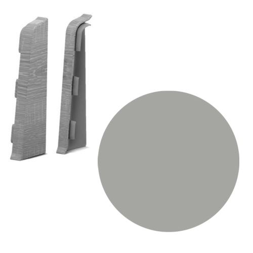 AP28/1 koncovka Ľ+P pre soklovú lištu SG75, PVC