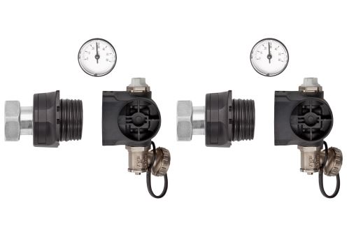 Schlüter-BEKOTEC-THERM-HVP-SET plastový rozdeľovač, sada, grafitovo čierna, 1 ks
