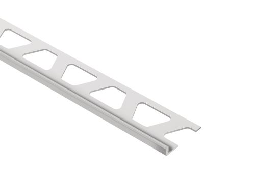 Schlüter-SCHIENE-AC ukonč. lišta "L", hliník komaxit pastelovo sivá, v: 4,5 mm, d: 2,5 m
