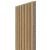 WALL CONCEPT akustický panel Dub Sacramento, sivý filc + MDF, 2750x285x21 mm, 0,78 m2