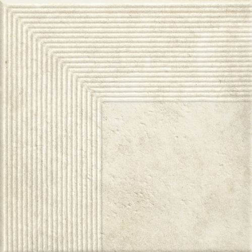 Dlažba Scandiano Beige, schod. roh., 30x30 cm