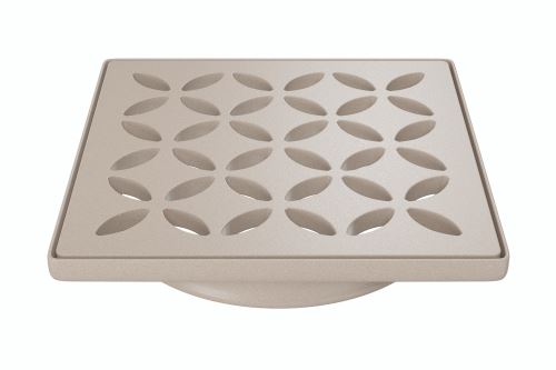 Schlüter-KERDI-DRAIN rošt, krémová, 10x10 cm, D5, 1 ks