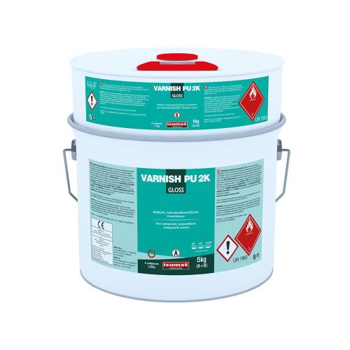 ISOMAT VARNISH-PU 2K pečatný náter gloss / lesk, 2 zložky