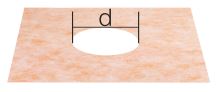 Schlüter-KERDI-DRAIN hydroizolačná manžeta KERDI, 1 ks Schlüter-KERDI-DRAIN hydroizolačná manžeta KERDI, 1 ks