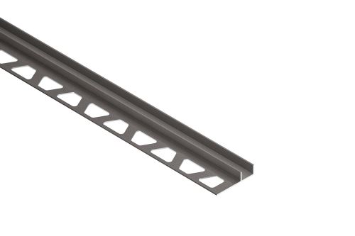Schlüter-DECO-SG-TS dekoračná lišta, hliník kom. kamenná sivá, v: 8 mm, š: 12 mm, d: 2,5 m
