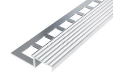 SP19/1 schodová lišta s protišmykom Z, hliník, 11 mm, 2,5 m SP19/1 schodová lišta s protišmykom Z, hliník, 11 mm, 2,5 m