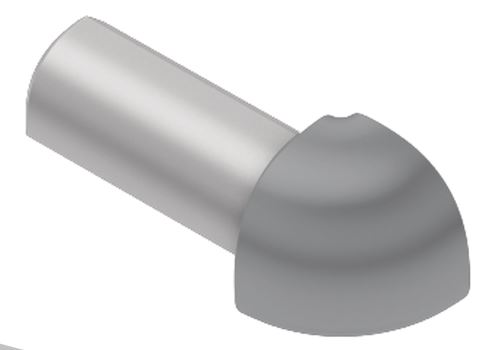 Schlüter-RONDEC-AC vonk. roh k ukonč. lište "C", hliník kom. sivá metalíza, v: 8 mm, 1 ks
