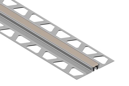 Schlüter-DILEX-EKSN lišta pre obvodové škáry, nerez krémová V4A, v: 21 mm, d: 2,5 m