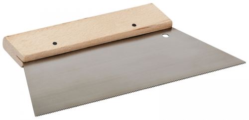 ROLL Ozubená špachtľa, 250 mm, B2, 10 ks
