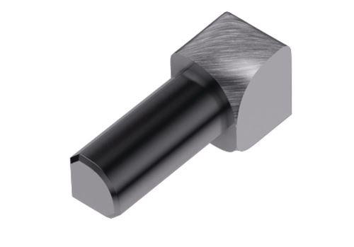 Schlüter-RONDEC-EB vnútorný roh k ukončovacej lište "C", nerez kartáč V2A, v: 7 mm, 1 ks