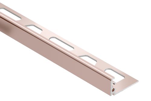 Schlüter-JOLLY-AKG ukončovacia lišta "L", hliník elox meď lesk, v: 12,5 mm, d: 2,5 m