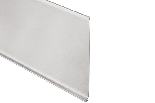 Schlüter-DESIGNBASE-SL soklová lišta, hliník elox prírodný, v: 80 mm, d: 2,5 m
