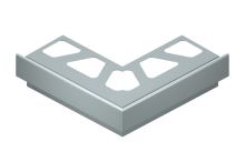 Schlüter-BARA-RAKEG vonk. roh 90 st. k balk. lište, kom. sivá metalíza, v: 18 mm, 1 ks Schlüter-BARA-RAKEG vonk. roh 90 st. k balk. lište, kom. sivá metalíza, v: 18 mm, 1 ks