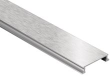 Schlüter-DESIGNLINE-ATGB listela, hliník elox titán kartáč, v: 6 mm, š: 25 mm, d: 2,5 m Schlüter-DESIGNLINE-ATGB listela, hliník elox titán kartáč, v: 6 mm, š: 25 mm, d: 2,5 m