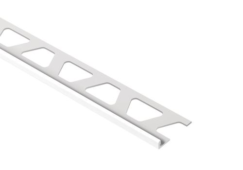 Schlüter-SCHIENE-AC ukončovacia lišta "L", hliník komaxit snehobiela, v: 4,5 mm, d: 2,5 m
