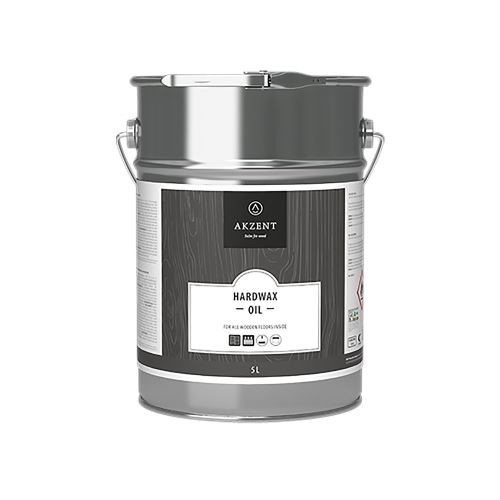 AKZENT HARDWAX OIL tvrdý voskový olej bezfarebná, 5 l