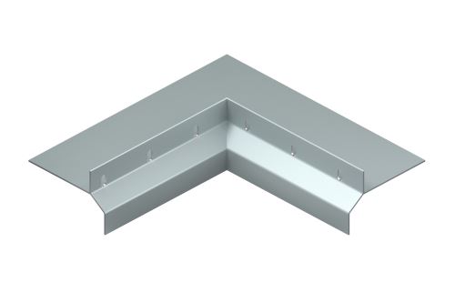 Schlüter-BARA-RKL vnút. roh 90 st. k balk. lište, hliník kom. čiernohnedá, v: 40 mm, 1 ks