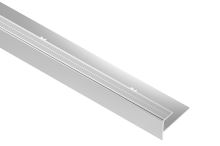 Schlüter-VINPRO-STEP schod. lišta pre vinyl, hliník elox chróm kartáč, v: 5,5 mm, d: 2,5 m Schlüter-VINPRO-STEP schod. lišta pre vinyl, hliník elox chróm kartáč, v: 5,5 mm, d: 2,5 m