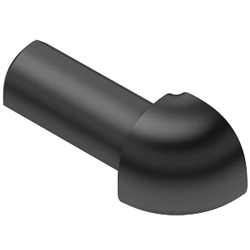 Schlüter-RONDEC-PRO vonk. roh k ukončovacej lište "C", PVC grafitovo čierna, v: 8 mm, 1 ks