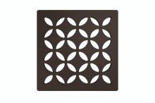 Schlüter-KERDI-DRAIN rošt, bronzová, 10x10 cm, D5, 1 ks (1)