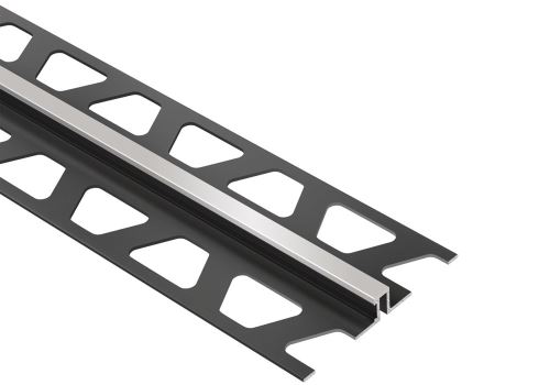 Schlüter-DILEX-BWS dilatačná lišta, PVC grafitovo čierna, v: 11 mm, d: 2,5 m