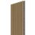 VZORKA - WALL CONCEPT akustický panel Dub eterna, sivý filc + MDF, 240x135x21 mm