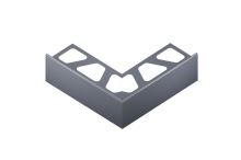 Schlüter-BARA-RTC vonk. roh 90 st., hliník kom. sivá metalíza, v: 20 mm, v2: 100 mm, 1 ks (28)