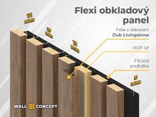 WALL CONCEPT flexi obkladový panel (7)