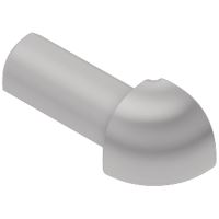 Schlüter-RONDEC-PRO vonkajší roh k ukončovacej lište "C", PVC svetlo sivá, v: 10 mm, 1 ks