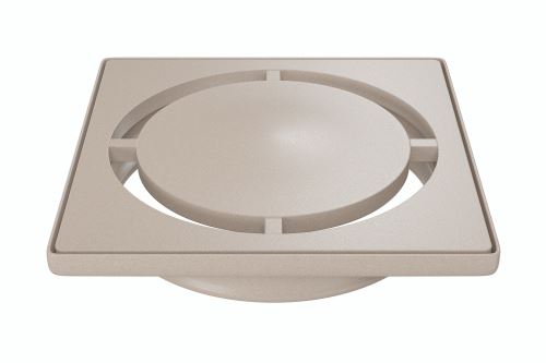 Schlüter-KERDI-DRAIN rošt, krémová, 10x10 cm, D7, 1 ks