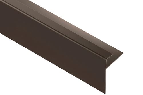 Schlüter-VINPRO-STEP-R schod. lišta pre vinyl, elox ant. bronz kart., v: 12,5 mm, d: 2,5 m