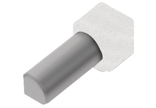 Schlüter-RONDEC-AC vnútorný roh, hliník komaxit brilantná biela mat, v: 10 mm, 1 ks