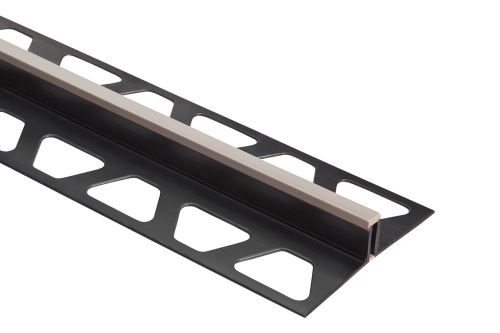 Schlüter-DILEX-BWS dilatačná lišta, PVC grafitovo čierna, v: 11 mm, d: 2,5 m