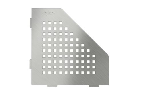 Schlüter-SHELF-E-S2 polica do sprchy, nerez kartáč V2A, 195x195 mm, 1 ks, Square