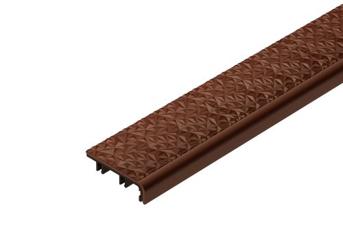 Schlüter-TREP-V42 náhradná vložka, orechovo hnedá, R10, d: 3 m