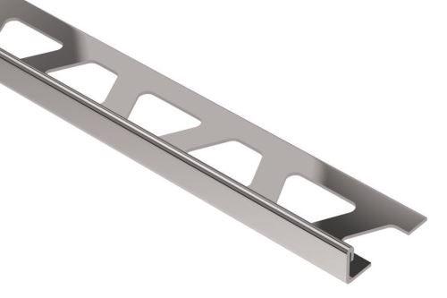 Schlüter-SCHIENE-ATG ukončovacia lišta "L", hliník elox titán lesk, v: 8 mm, d: 2,5 m